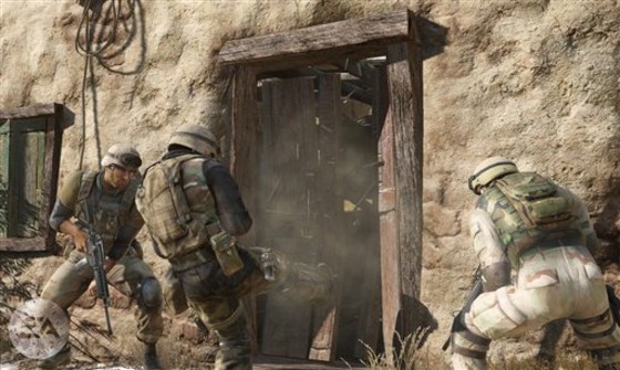 Animated solders attack a building in the "Medal of Honor" video game. Some researchers have credited first-person shooter games like "Medal of Honor" with the improving vision, attention and cognition.